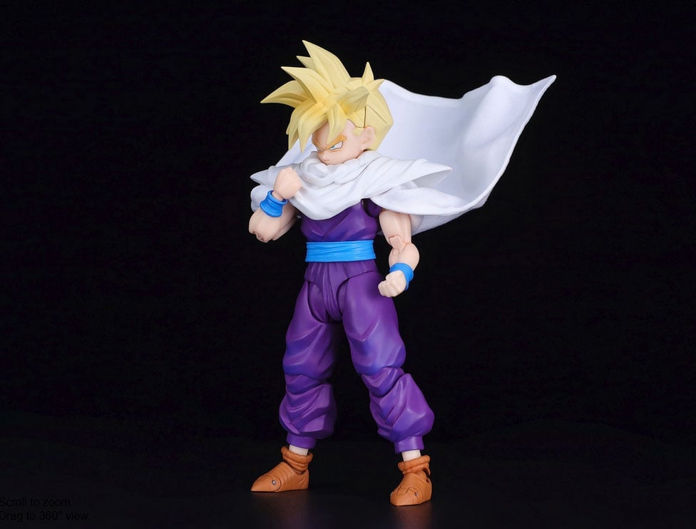Dragon Ball Z S.H.Figuarts Super Saiyan Gohan (The Warrior Who Surpassed Goku) Action Figure Gallery Image 16
