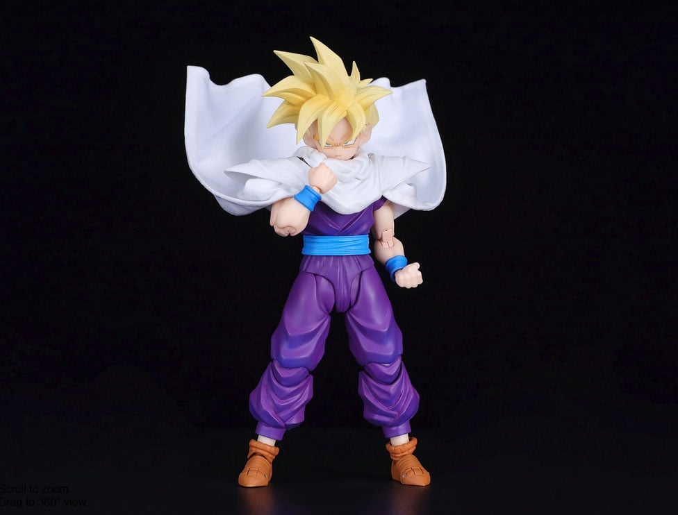 Dragon Ball Z S.H.Figuarts Super Saiyan Gohan (The Warrior Who Surpassed Goku) Action Figure Gallery Image 17