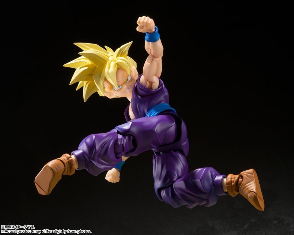 Dragon Ball Z S.H.Figuarts Super Saiyan Gohan (The Warrior Who Surpassed Goku) Action Figure Gallery Image 8