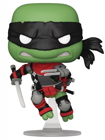 Teenage Mutant Ninja Turtles Pop! Comics #38 Dark Leonardo PX Previews Exclusive Gallery Image 2