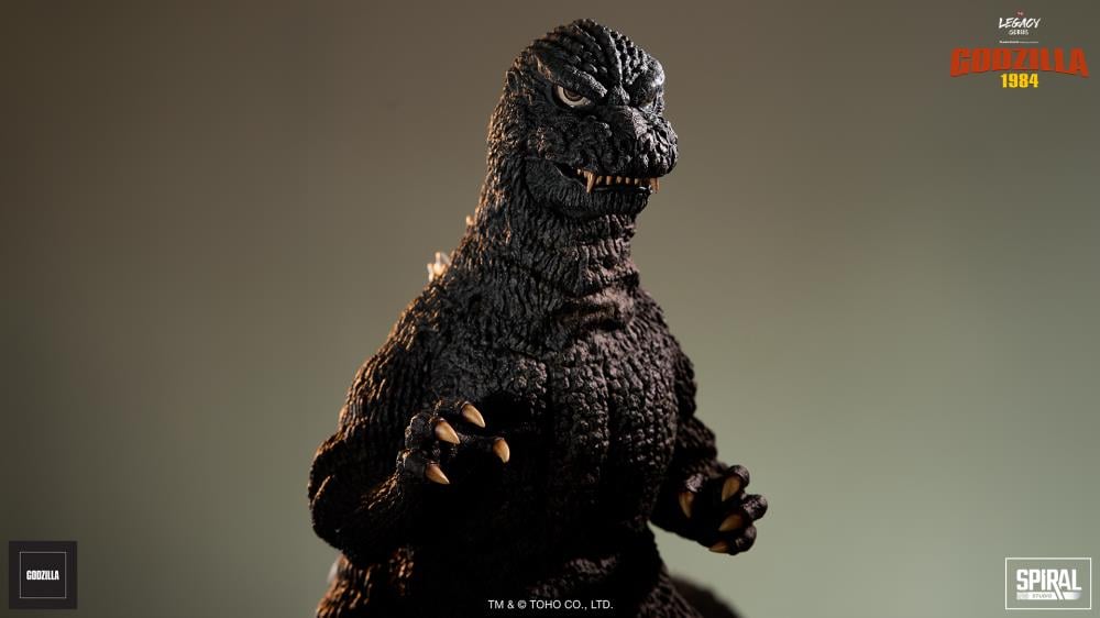The Return of Godzilla (1984) The Legacy Series: Tanaka Kenichi Modeling Collection Godzilla Limited Edition Statue Gallery Image 34
