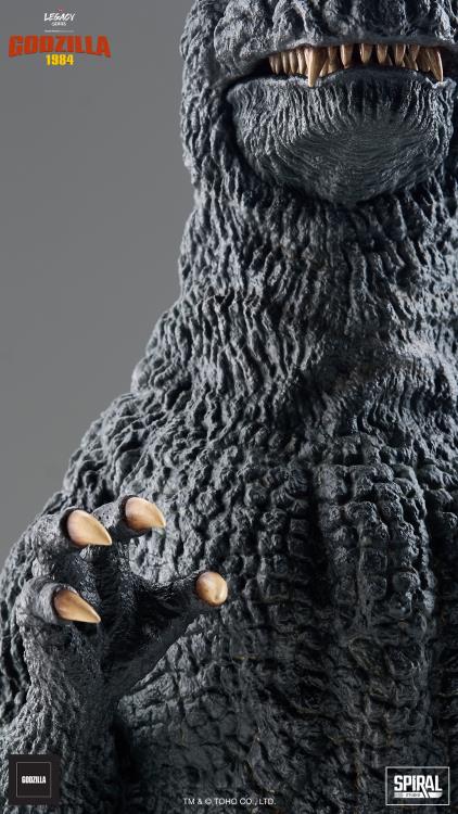 The Return of Godzilla (1984) The Legacy Series: Tanaka Kenichi Modeling Collection Godzilla Limited Edition Statue Gallery Image 24