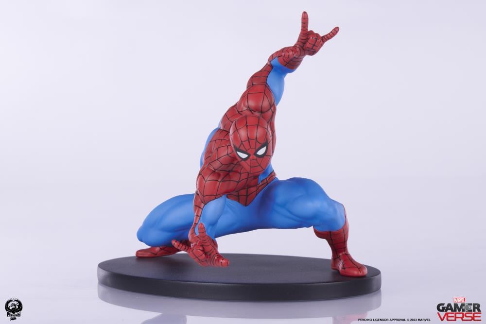 Spider-Man Marvel Gamerverse Classics Spider-Man (Classic Edition) 1/10 Scale Statue Gallery Image 3