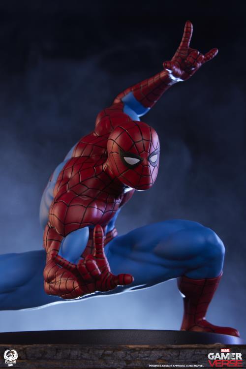 Spider-Man Marvel Gamerverse Classics Spider-Man (Classic Edition) 1/10 Scale Statue Gallery Image 16