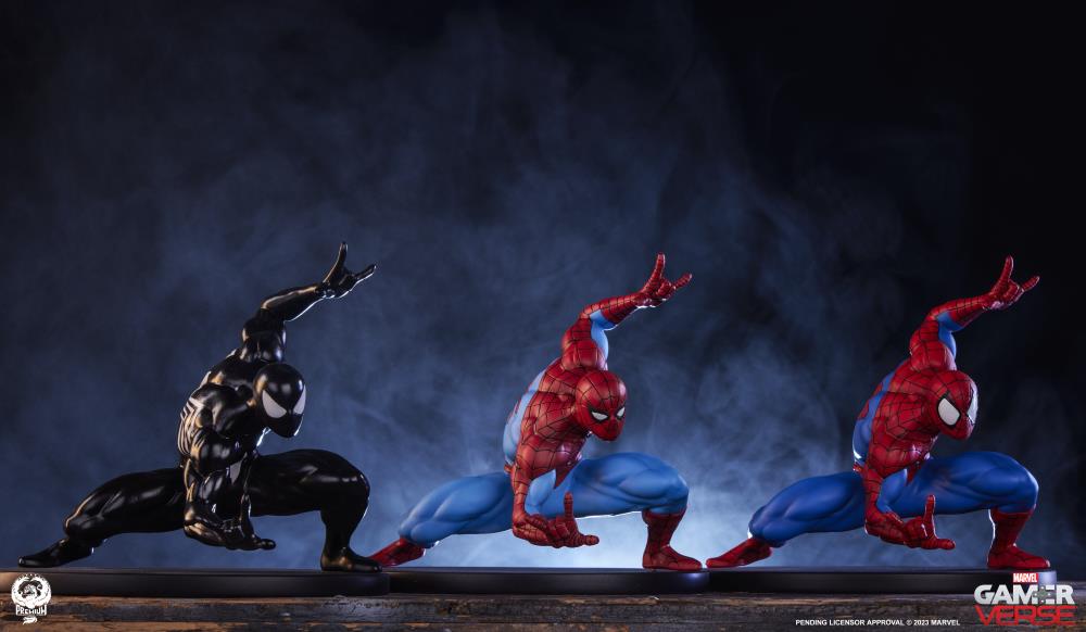 Spider-Man Marvel Gamerverse Classics Spider-Man (Classic Edition) 1/10 Scale Statue Gallery Image 19