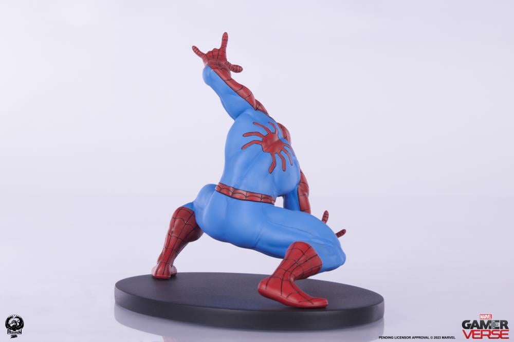 Spider-Man Marvel Gamerverse Classics Spider-Man (Classic Edition) 1/10 Scale Statue Gallery Image 6