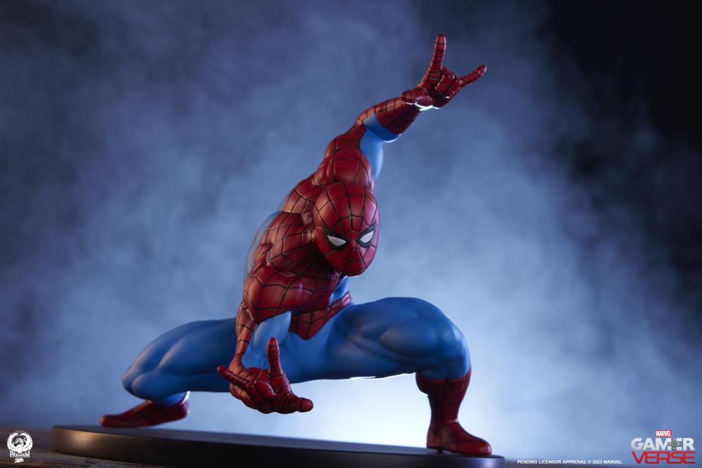 Spider-Man Marvel Gamerverse Classics Spider-Man (Classic Edition) 1/10 Scale Statue Gallery Image 14