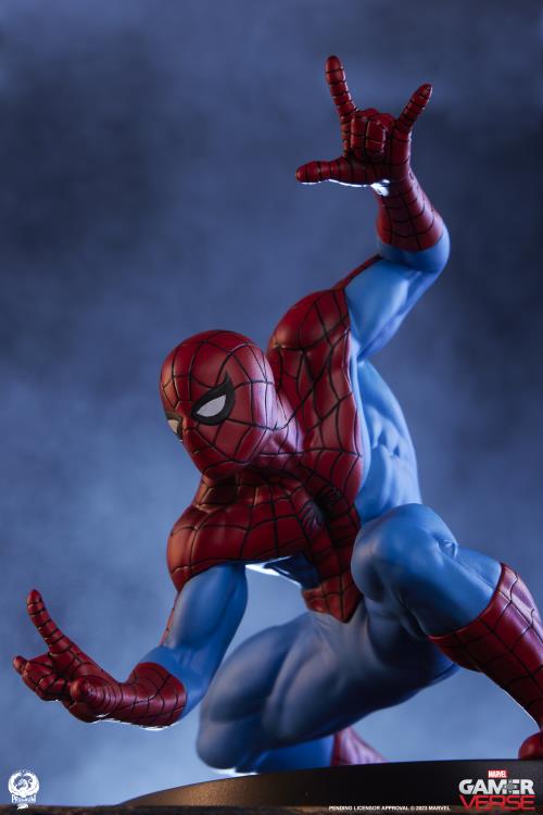 Spider-Man Marvel Gamerverse Classics Spider-Man (Classic Edition) 1/10 Scale Statue Gallery Image 15