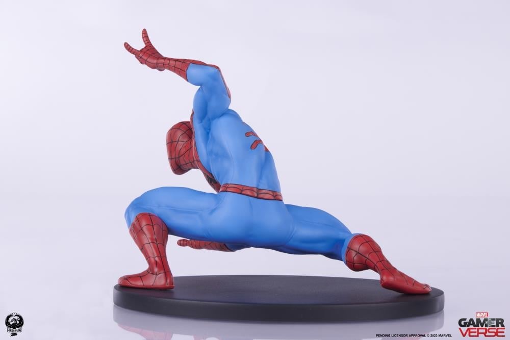 Spider-Man Marvel Gamerverse Classics Spider-Man (Classic Edition) 1/10 Scale Statue Gallery Image 7