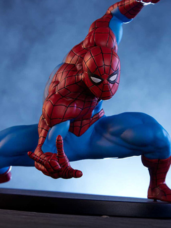 Spider-Man Marvel Gamerverse Classics Spider-Man (Classic Edition) 1/10 Scale Statue Gallery Image 2