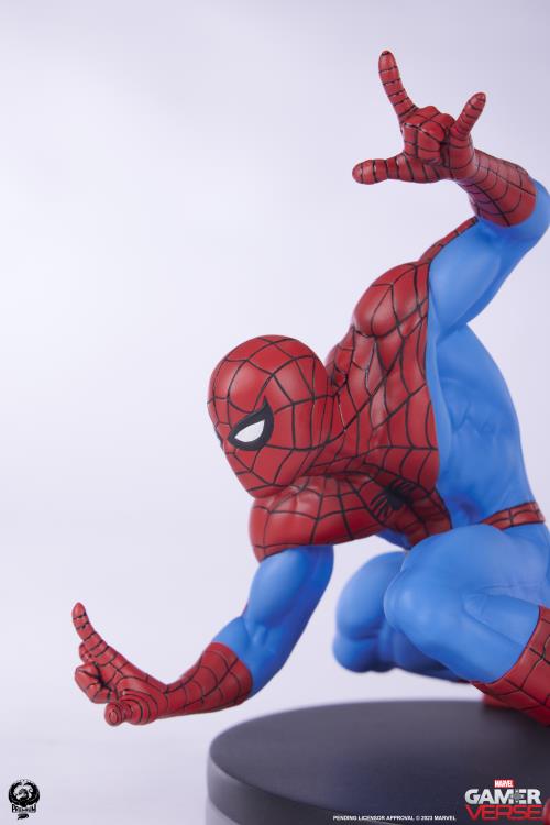 Spider-Man Marvel Gamerverse Classics Spider-Man (Classic Edition) 1/10 Scale Statue Gallery Image 9