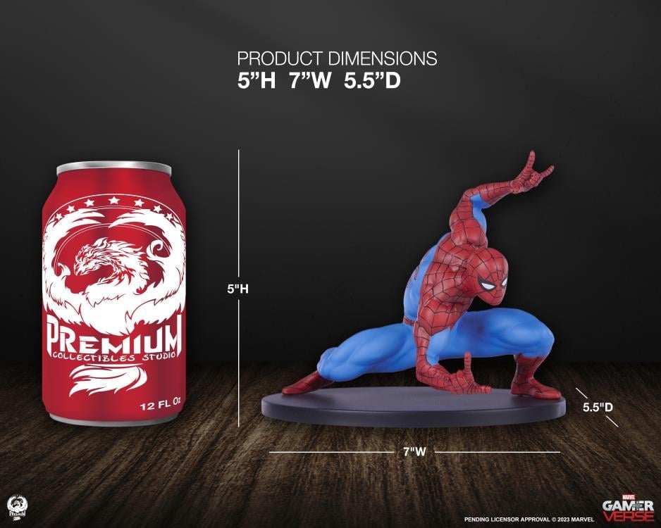 Spider-Man Marvel Gamerverse Classics Spider-Man (Classic Edition) 1/10 Scale Statue Gallery Image 18