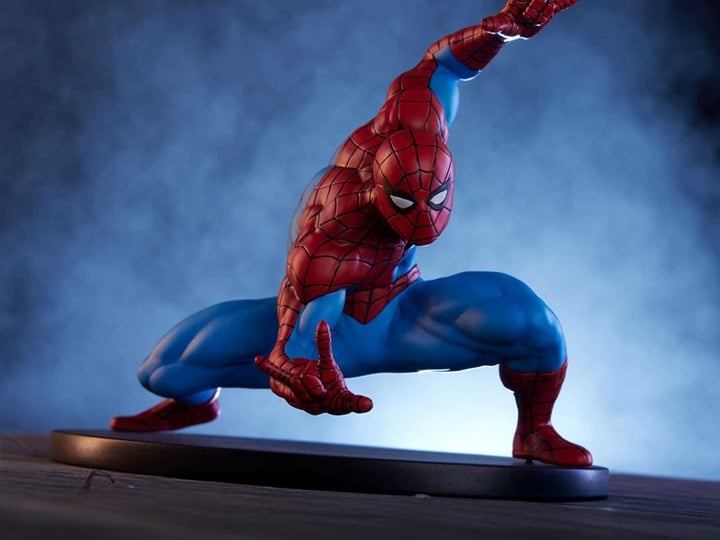 Spider-Man Marvel Gamerverse Classics Spider-Man (Classic Edition) 1/10 Scale Statue Gallery Image 1