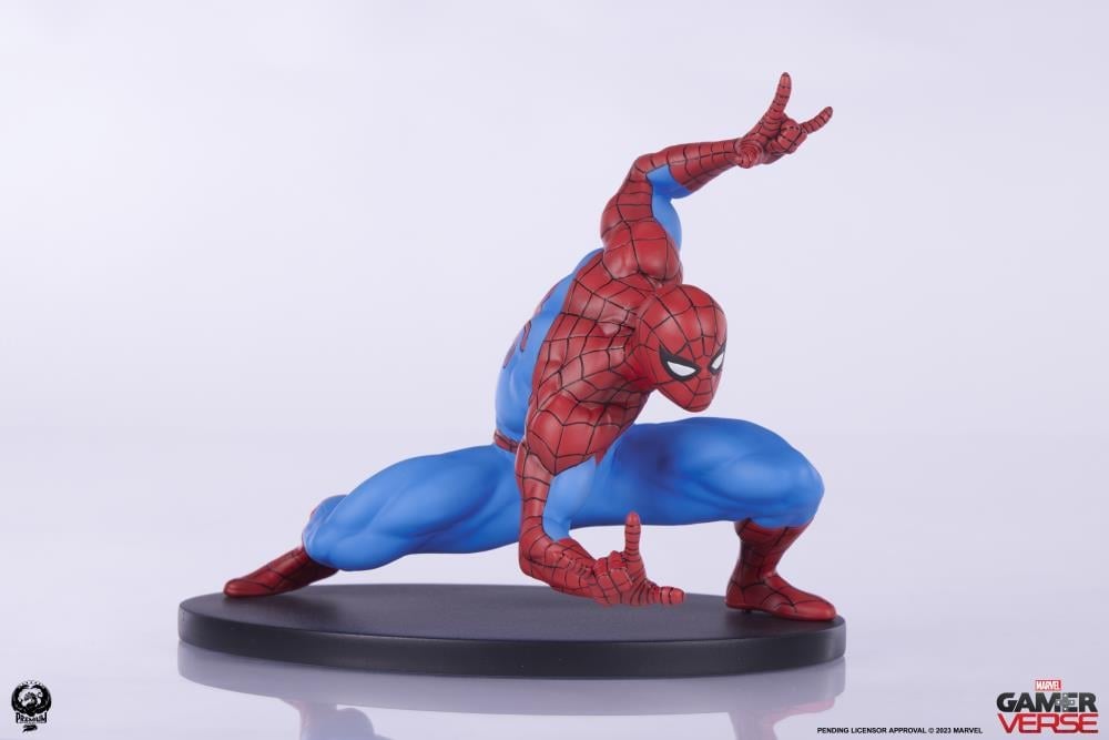Spider-Man Marvel Gamerverse Classics Spider-Man (Classic Edition) 1/10 Scale Statue Gallery Image 4