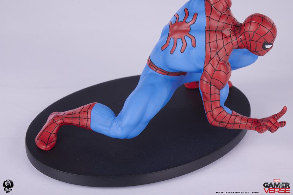 Spider-Man Marvel Gamerverse Classics Spider-Man (Classic Edition) 1/10 Scale Statue Gallery Image 12