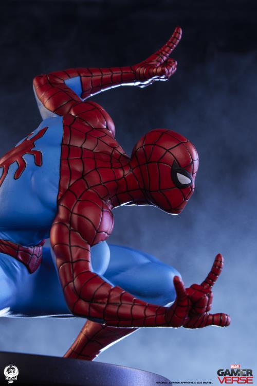 Spider-Man Marvel Gamerverse Classics Spider-Man (Classic Edition) 1/10 Scale Statue Gallery Image 17