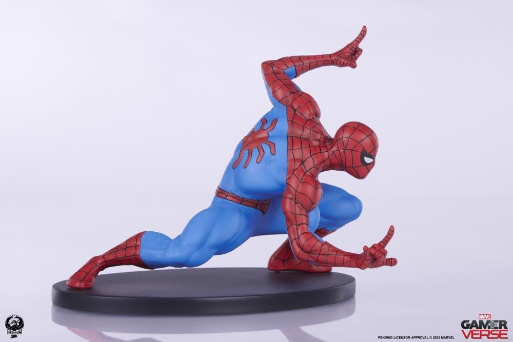 Spider-Man Marvel Gamerverse Classics Spider-Man (Classic Edition) 1/10 Scale Statue Gallery Image 5