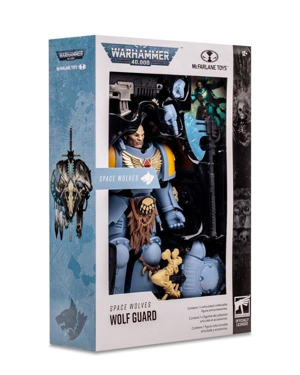 Warhammer 40,000 Space Wolves Wolf Guard Action Figure Gallery Image 12