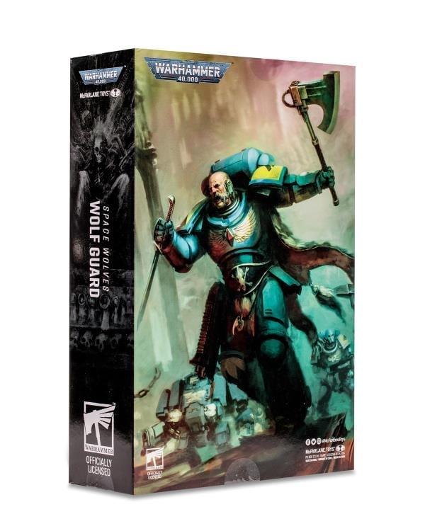 Warhammer 40,000 Space Wolves Wolf Guard Action Figure Gallery Image 13