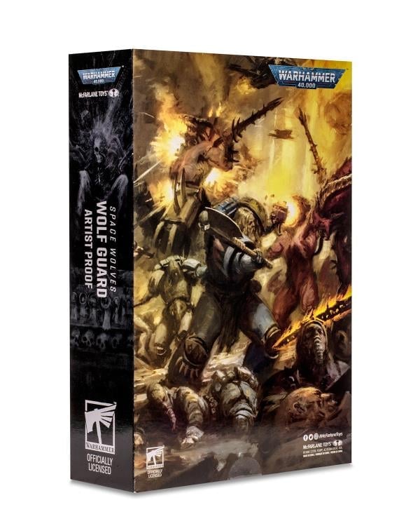 Warhammer 40,000 Space Wolves Wolf Guard (Artist Proof) Action Figure Gallery Image 13