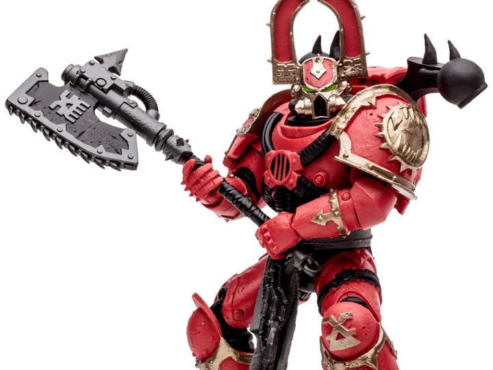 Warhammer 40,000 World Eaters Khorne Berzerker Action Figure Gallery Image 1