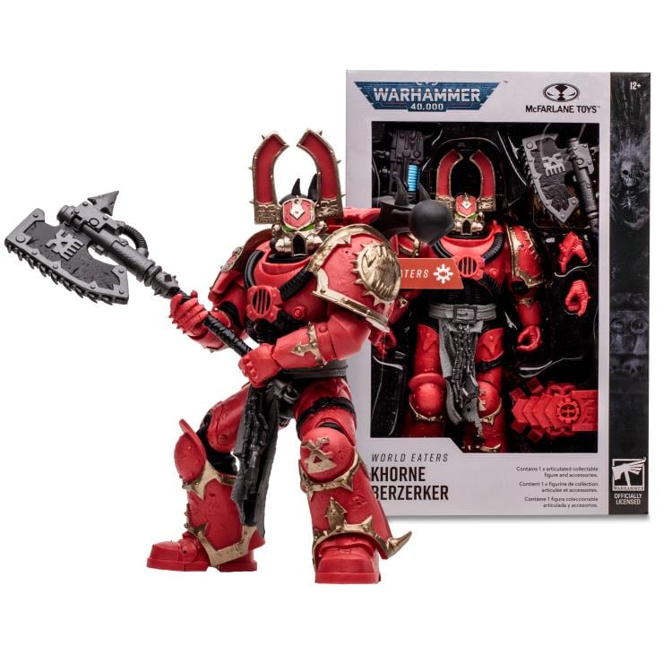 Warhammer 40,000 World Eaters Khorne Berzerker Action Figure Gallery Image 10