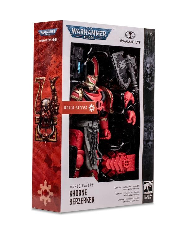 Warhammer 40,000 World Eaters Khorne Berzerker Action Figure Gallery Image 12