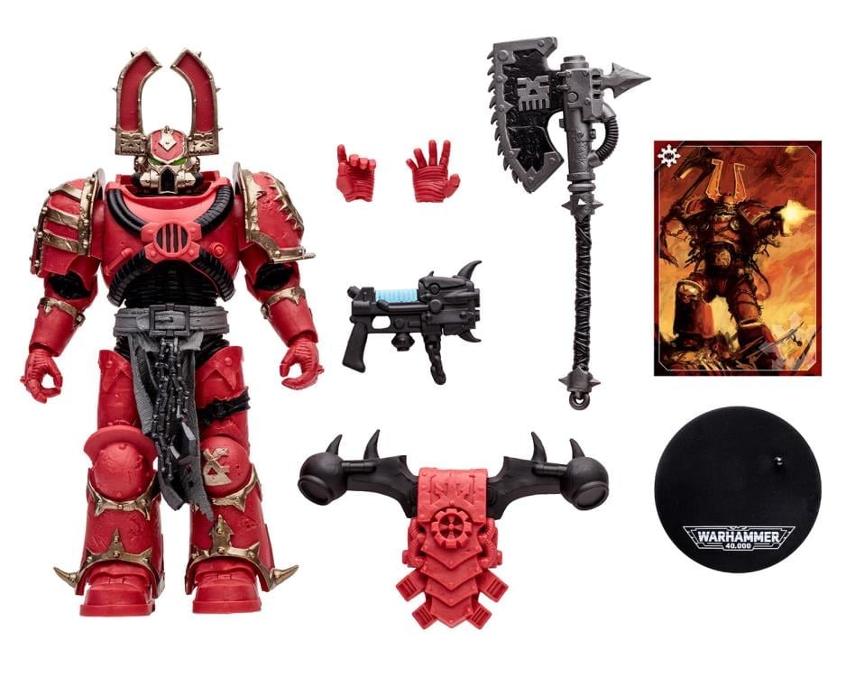 Warhammer 40,000 World Eaters Khorne Berzerker Action Figure Gallery Image 9