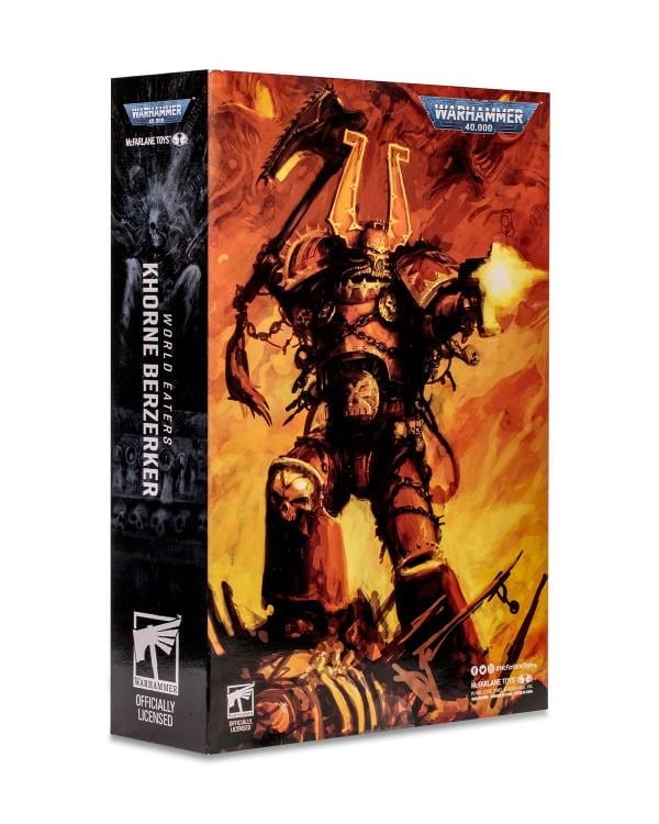 Warhammer 40,000 World Eaters Khorne Berzerker Action Figure Gallery Image 13