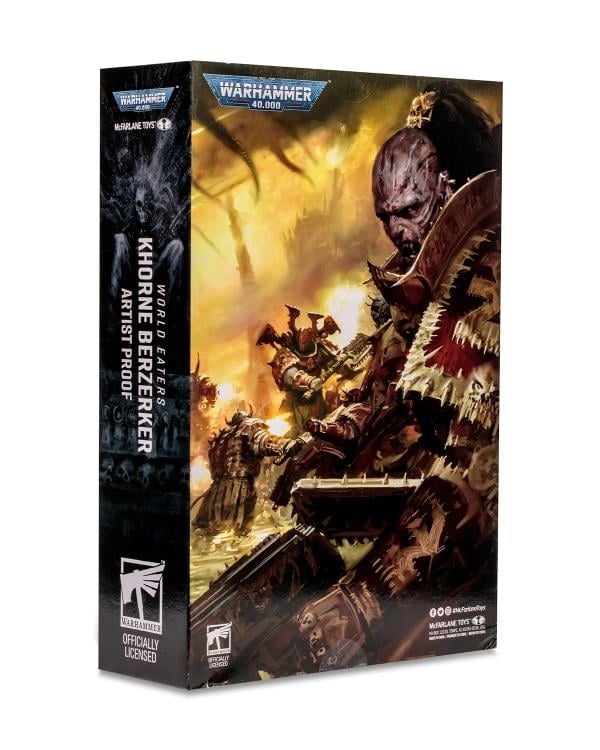 Warhammer 40,000 World Eaters Khorne Berzerker (Artist Proof) Action Figure Gallery Image 13