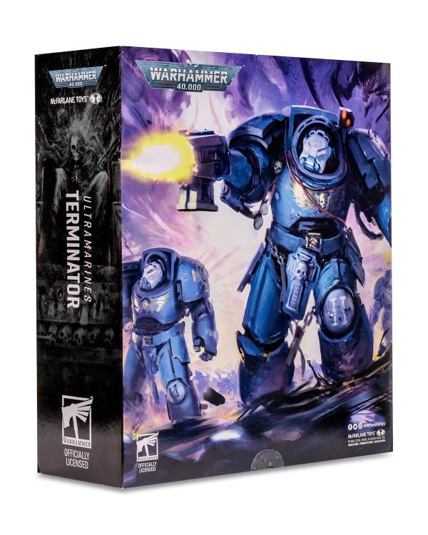 Warhammer 40,000 Ultramarines Terminator Mega Action Figure Gallery Image 13
