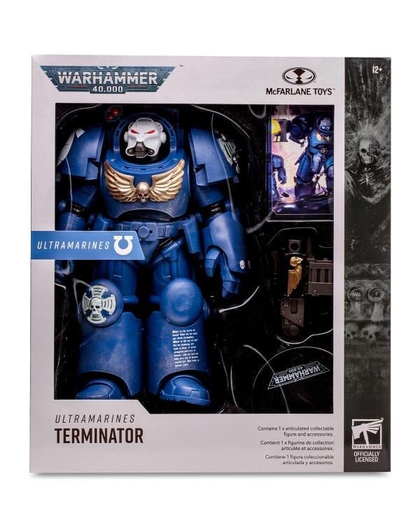 Warhammer 40,000 Ultramarines Terminator Mega Action Figure Gallery Image 11