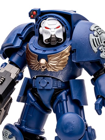 Warhammer 40,000 Ultramarines Terminator Mega Action Figure Gallery Image 2
