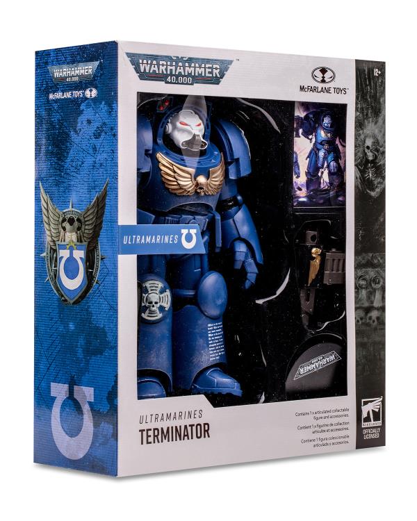 Warhammer 40,000 Ultramarines Terminator Mega Action Figure Gallery Image 12