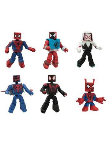 Marvel Minimates Spider-Man: Spiderverse Deluxe Box Set Gallery Image 2