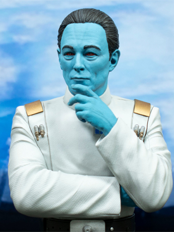 Star Wars: Ahsoka Grand Admiral Thrawn 1/6 Scale Limited Edition Bust Gallery Image 2