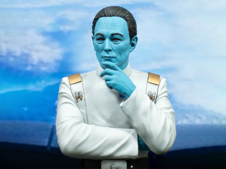 Star Wars: Ahsoka Grand Admiral Thrawn 1/6 Scale Limited Edition Bust Gallery Image 1