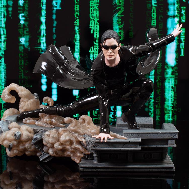 The Matrix Gallery Trinity Figure Diorama Gallery Image 3