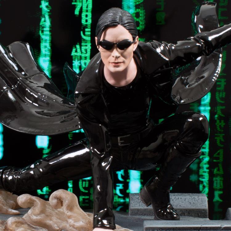 The Matrix Gallery Trinity Figure Diorama Gallery Image 7