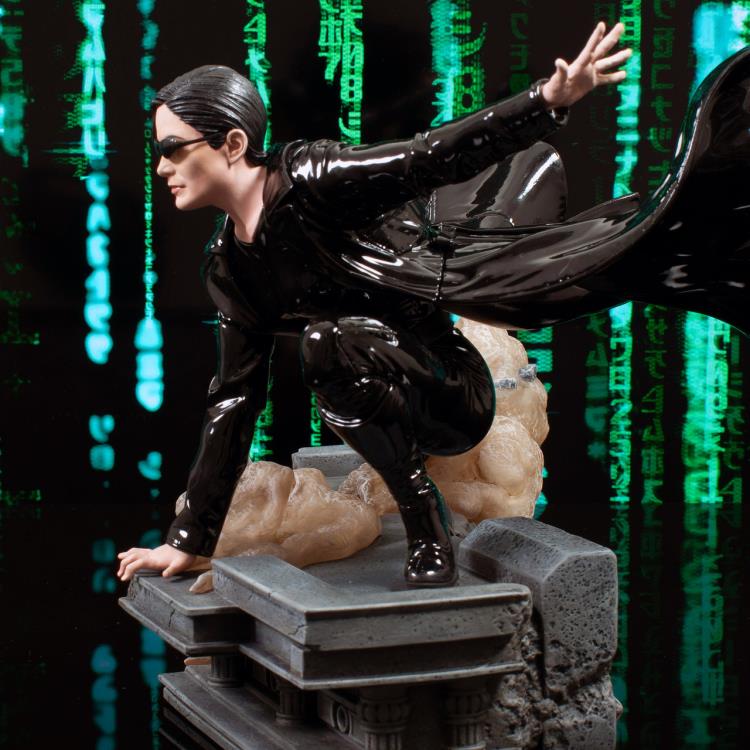 The Matrix Gallery Trinity Figure Diorama Gallery Image 9
