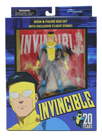 Invincible Vol.1 Book and Figure PX Previews Exclusive Set