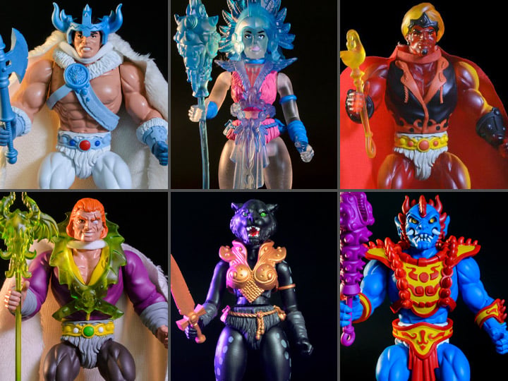 Legends of Dragonore Wave 1.5 Set of 6 Figures Gallery Image 1
