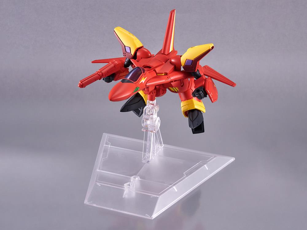Macross 7 Tiny Session VF-19 Custom Fire Valkyrie & Nekki Basara Figure Set Gallery Image 9