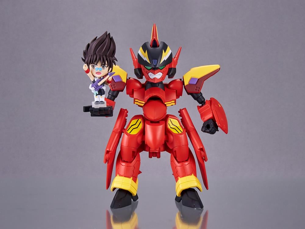 Macross 7 Tiny Session VF-19 Custom Fire Valkyrie & Nekki Basara Figure Set Gallery Image 4