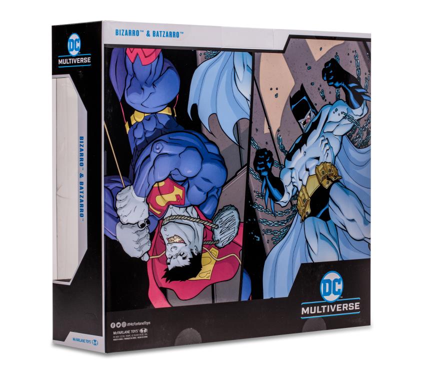 DC Multiverse Bizarro & Batzarro Action Figure Two-Pack Gallery Image 18