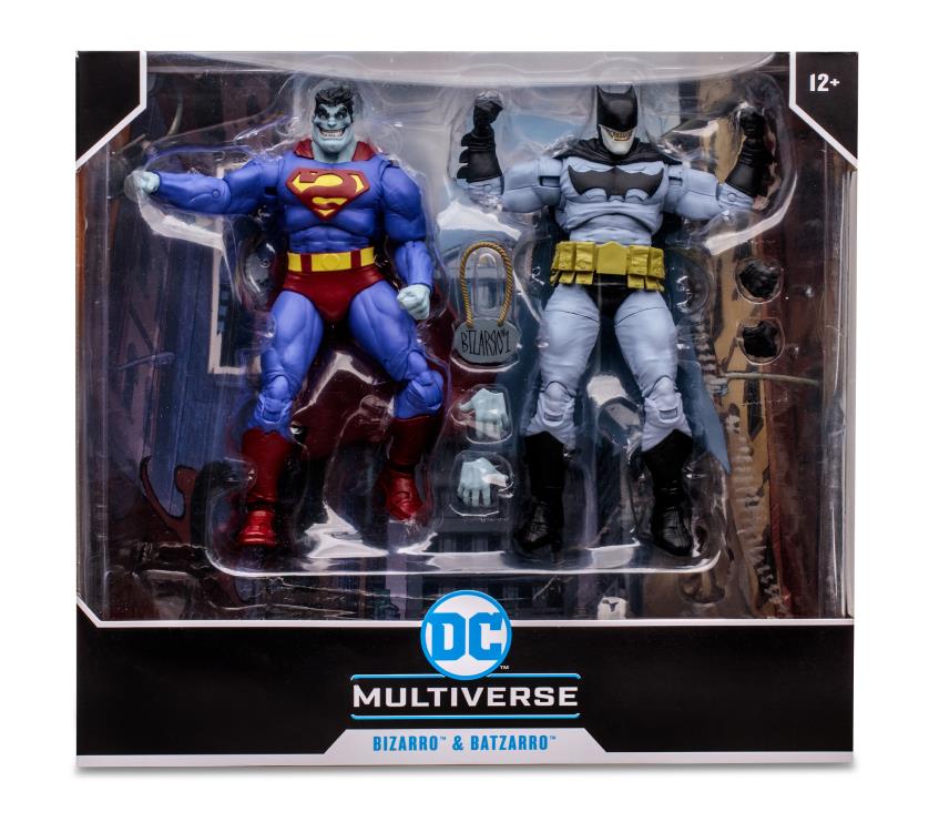 DC Multiverse Bizarro & Batzarro Action Figure Two-Pack Gallery Image 16