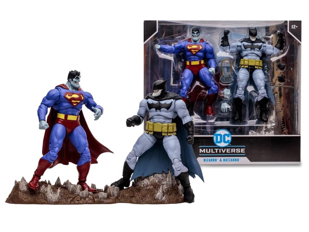 DC Multiverse Bizarro & Batzarro Action Figure Two-Pack Gallery Image 15