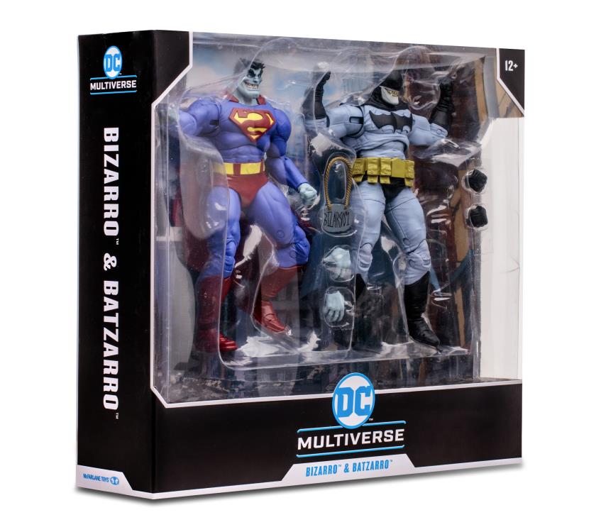 DC Multiverse Bizarro & Batzarro Action Figure Two-Pack Gallery Image 17