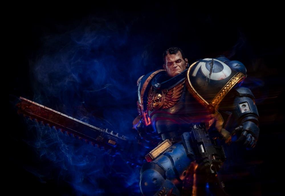Warhammer 40k Lieutenant Titus (Limited Edition) 1/6 Scale Statue Gallery Image 31