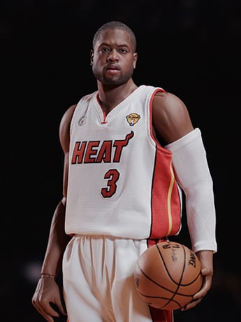 NBA Real Masterpiece Dwyane Wade 1/6 Scale Figure